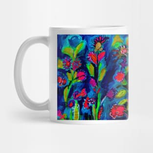 Underwater Flowers Mug